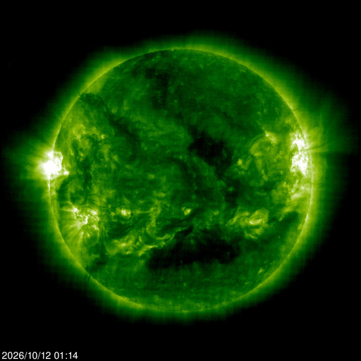 SOHO EIT 195 Å (NASA)