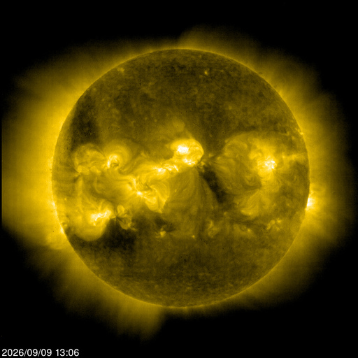 SOHO EIT 284 image of the sun