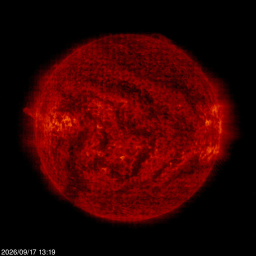 Click for time-lapse image of the sun Click for time-lapse image of the sun