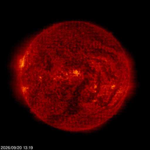Click for time-lapse image of the sun Click for time-lapse image of the sun