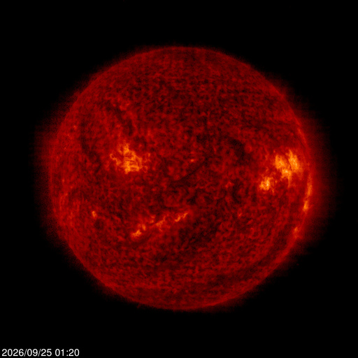 Click for time-lapse image of the sun Click for time-lapse image of the sun