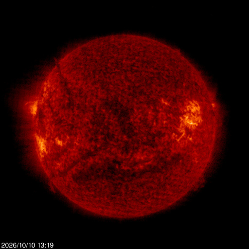 Click for time-lapse image of the sun Click for time-lapse image of the sun