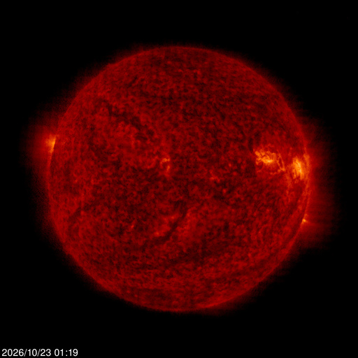 Click for time-lapse image of the sun Click for time-lapse image of the sun