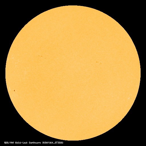 SDO · HMI Continuum — Visible photosphere & sunspots