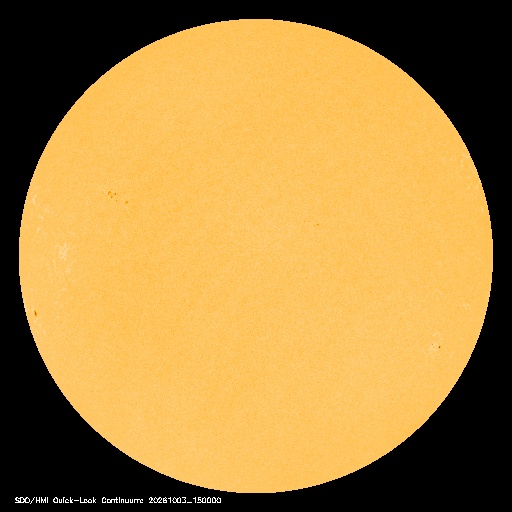 SDO · HMI Continuum — Visible photosphere & sunspots