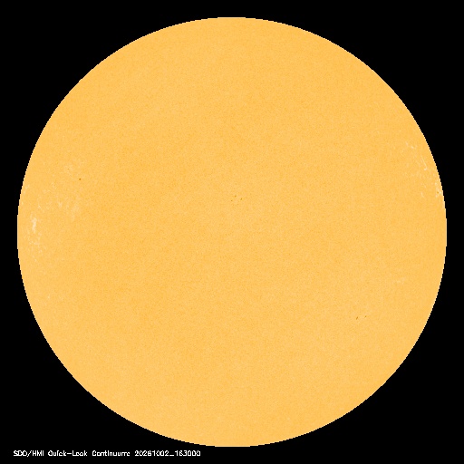 SDO · HMI Continuum — Visible photosphere & sunspots