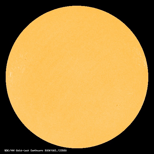 SDO · HMI Continuum — Visible photosphere & sunspots