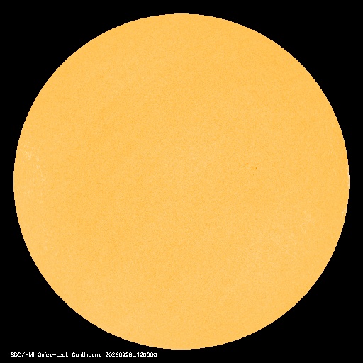 SDO · HMI Continuum — Visible photosphere & sunspots