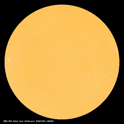 SDO · HMI Continuum — Visible photosphere & sunspots