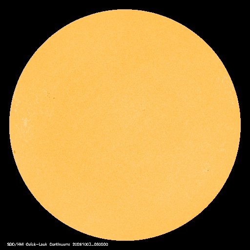 SDO · HMI Continuum — Visible photosphere & sunspots