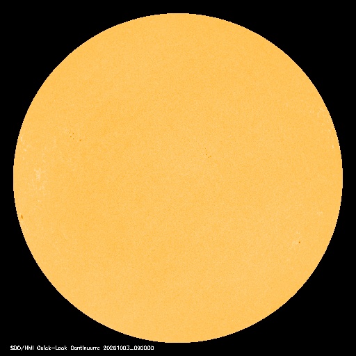 SDO · HMI Continuum — Visible photosphere & sunspots