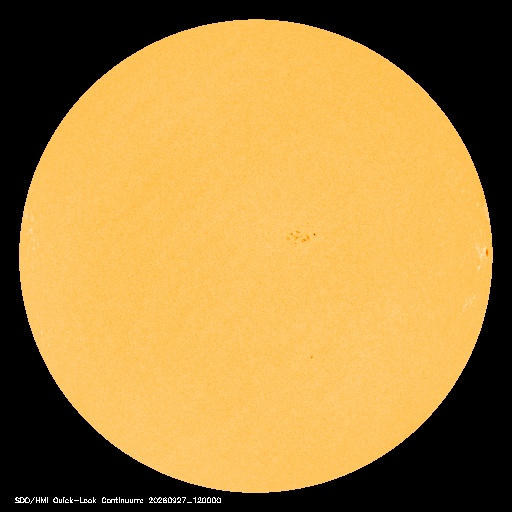 SDO · HMI Continuum — Visible photosphere & sunspots