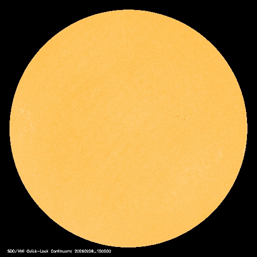 SDO · HMI Continuum — Visible photosphere & sunspots
