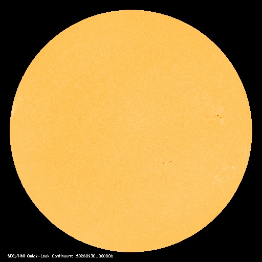 SDO · HMI Continuum — Visible photosphere & sunspots