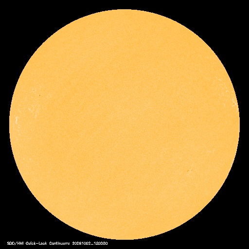 SDO · HMI Continuum — Visible photosphere & sunspots