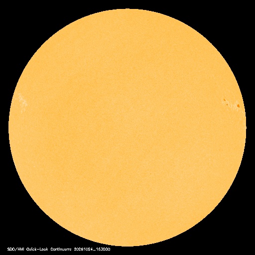 SDO · HMI Continuum — Visible photosphere & sunspots
