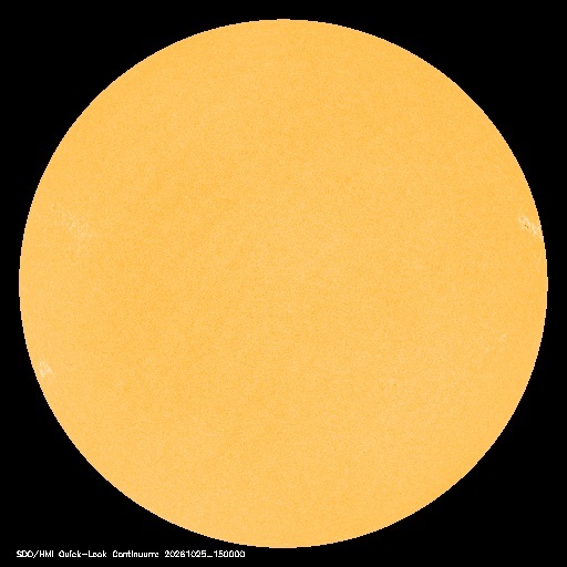 SDO · HMI Continuum — Visible photosphere & sunspots