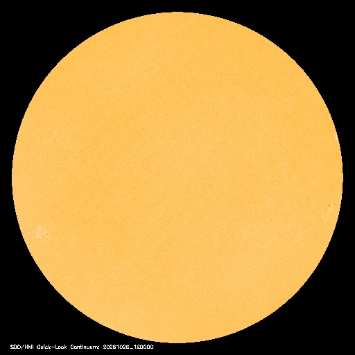 SDO · HMI Continuum — Visible photosphere & sunspots