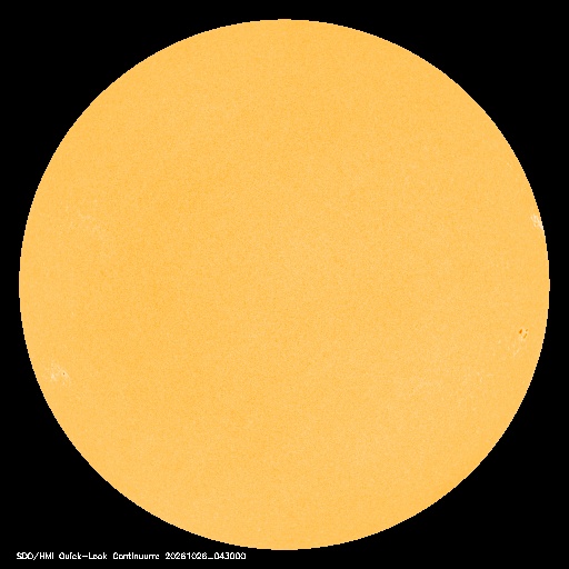 SDO · HMI Continuum — Visible photosphere & sunspots
