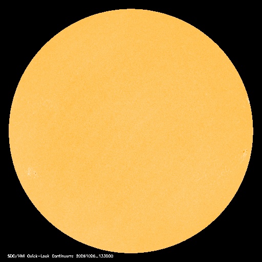 SDO · HMI Continuum — Visible photosphere & sunspots
