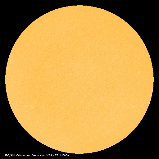 SDO · HMI Continuum — Visible photosphere & sunspots