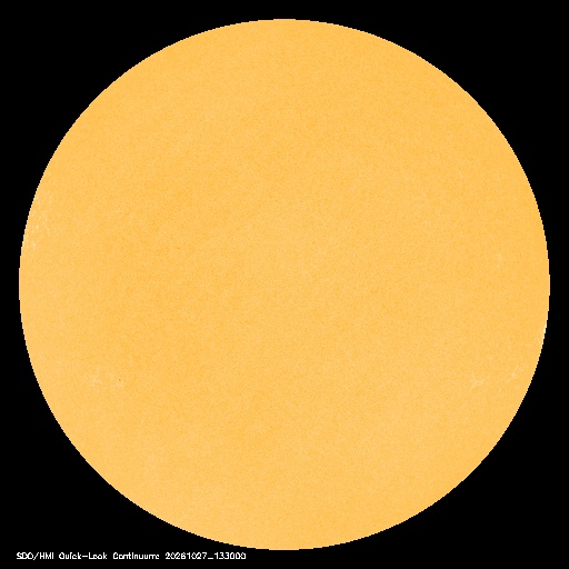 SDO · HMI Continuum — Visible photosphere & sunspots
