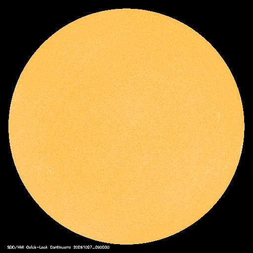 SDO · HMI Continuum — Visible photosphere & sunspots