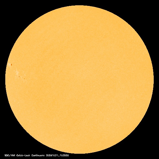 SDO · HMI Continuum — Visible photosphere & sunspots