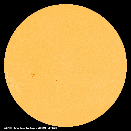 Latest Mauna Loa image of the Sun