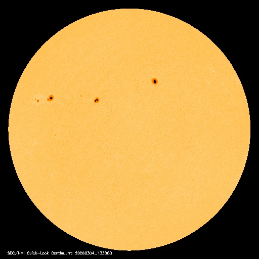 Latest Mauna Loa image of the Sun