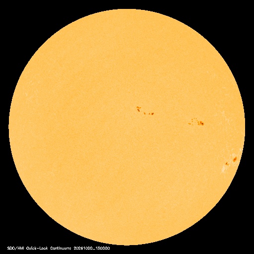 Latest Mauna Loa image of the Sun Latest Mauna Loa image of the Sun