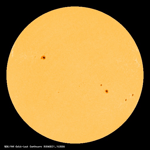 Latest Mauna Loa image of the Sun