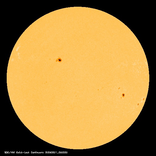 Latest Mauna Loa image of the Sun