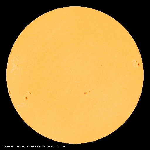 Latest Mauna Loa image of the Sun Latest Mauna Loa image of the Sun