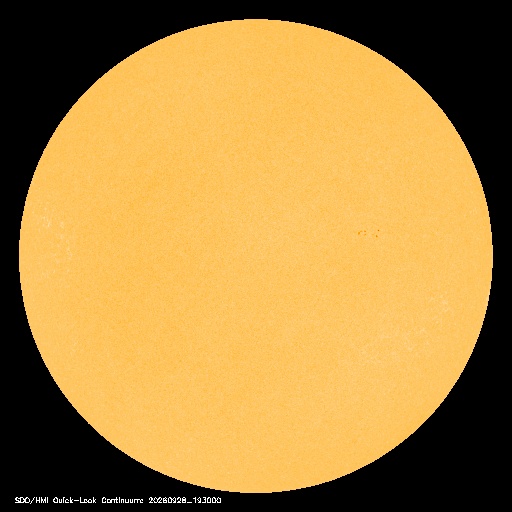 Latest Mauna Loa image of the Sun