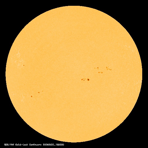 Latest Mauna Loa image of the Sun