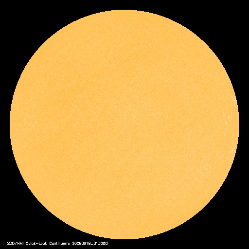Latest Mauna Loa image of the Sun Latest Mauna Loa image of the Sun
