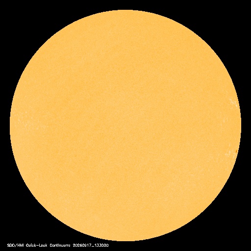 Latest Mauna Loa image of the Sun Latest Mauna Loa image of the Sun