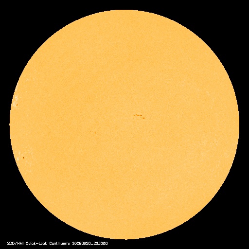 Latest Mauna Loa image of the Sun Latest Mauna Loa image of the Sun