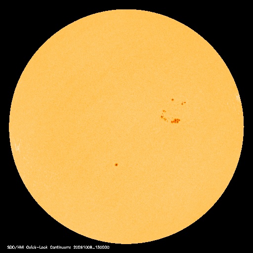 Latest Mauna Loa image of the Sun Latest Mauna Loa image of the Sun