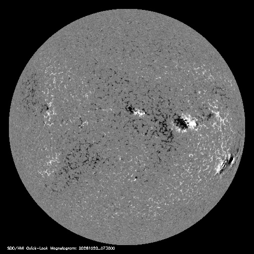 SDO/HMI – magnetogram (NASA)