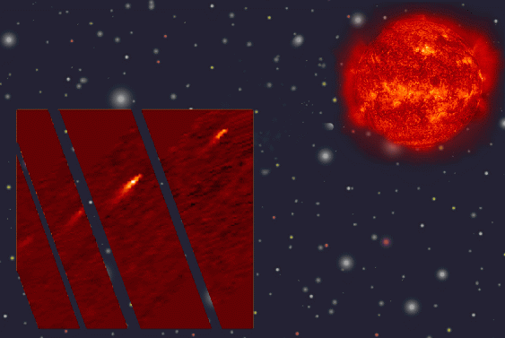 UVCS Image of SOHO Comet 104
