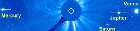 LASCO C3 with 4 planets