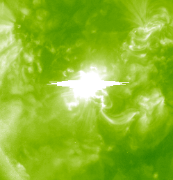 EIT 195 Å image of X5 flare