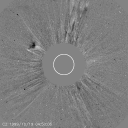 LASCO C2 difference image