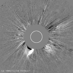 LASCO C2 difference image