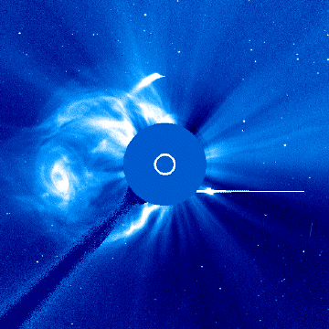 LASCO C2 picture of 96P/Machholz and Venus