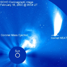 LASCO C3 from one year before perihelion